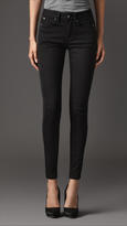 Thumbnail for your product : Burberry Jersey Panel Skinny Fit Jeans