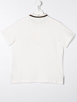 Thumbnail for your product : Fendi Kids TEEN sunglasses-print polo shirt