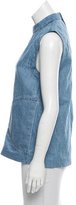 Thumbnail for your product : J Brand Sleeveless Denim Top