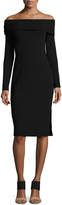Thumbnail for your product : Splendid Off-the-Shoulder Long-Sleeve Jersey Dress, Black