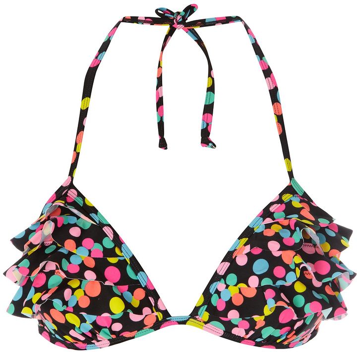 George Spotty Boost Bikini Top - ShopStyle Two Piece Swimsuits