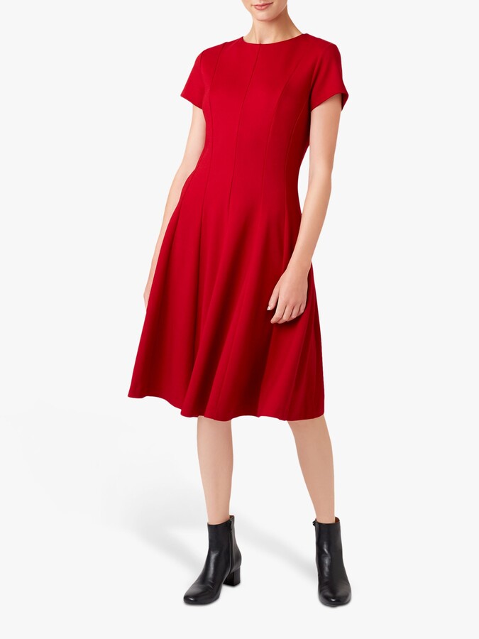 hobbs dresses red