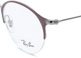 Thumbnail for your product : Ray-Ban Round-Frame Half-Rim Glasses
