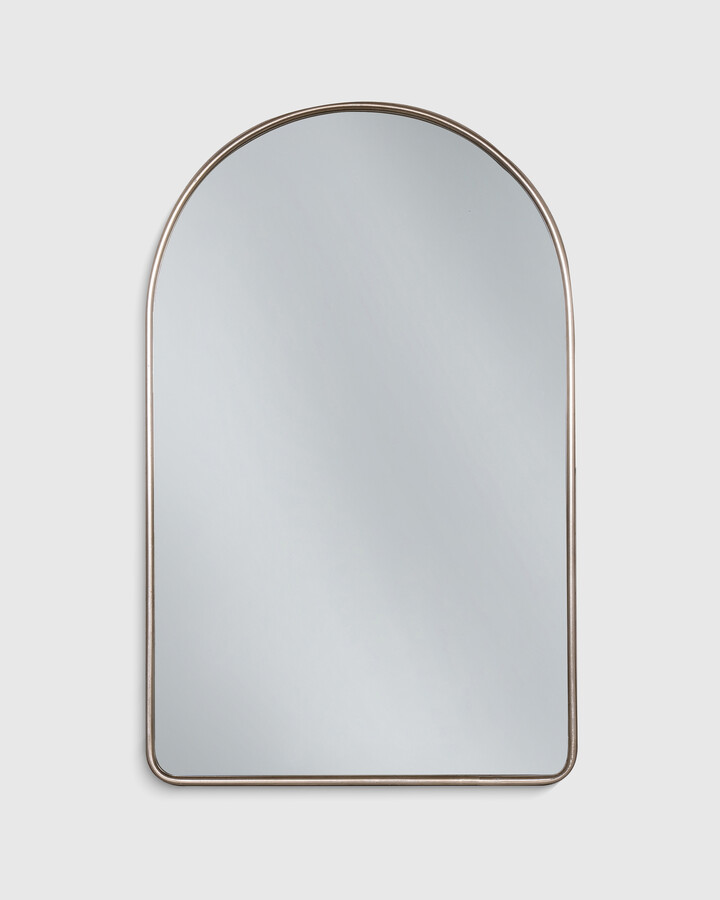Quince - White Label Quince | Arched Metal Framed Wall Mirror