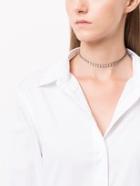 Thumbnail for your product : As 29 18k black gold diamond Indiana choker necklace