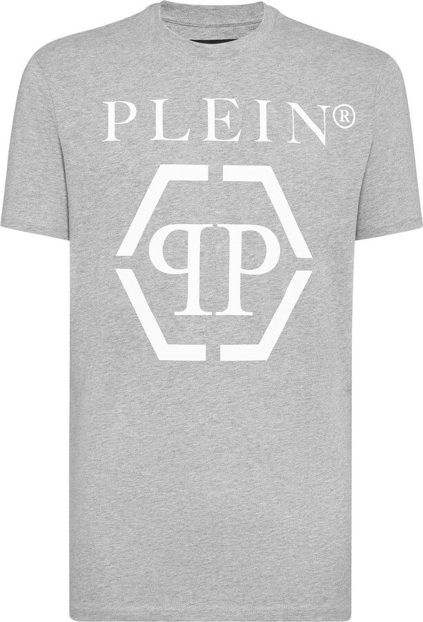 Philipp Plein T-shirt Round Neck SS Hexagon