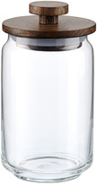 Thumbnail for your product : Container Store 25.4 oz. Artisan Glass Canister Walnut Lid