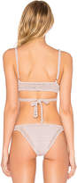 Thumbnail for your product : She Made Me Essential Wrap Bikini Top