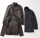 Thumbnail for your product : Cole Haan Lambskin Leather Moto Jacket