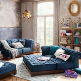 Thumbnail for your product : Pottery Barn Teen Build Your Own - Cushy Roll Arm Sectional