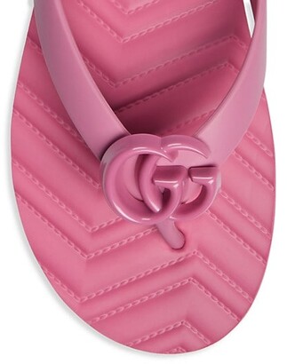 Gucci Chevron Thong Sandal - ShopStyle