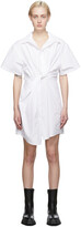 Thumbnail for your product : alexanderwang.t White Cotton Twisted Dress