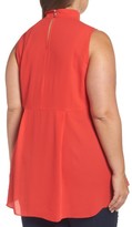 Thumbnail for your product : Vince Camuto Plus Size Women's Choker Neck Top