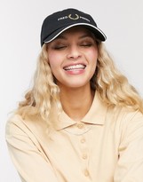 Thumbnail for your product : Fred Perry graphic cap in black