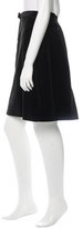 Thumbnail for your product : Christian Lacroix Velvet Knee-Length Skirt