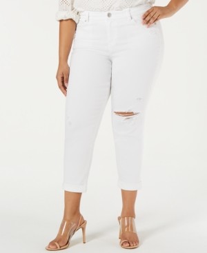 plus size girlfriend jean