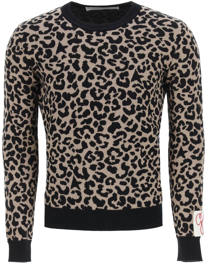 leopard sweater