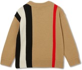 Thumbnail for your product : Burberry Children Striped Intarsia Jumper