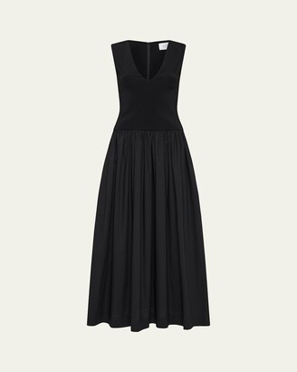 【関税込み】Esse Studios ブラック Tri Knit マキシドレス Esse Studios V-Neck Knit Maxi Dress - ShopStyle