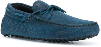 Tod's micropattern driving shoes