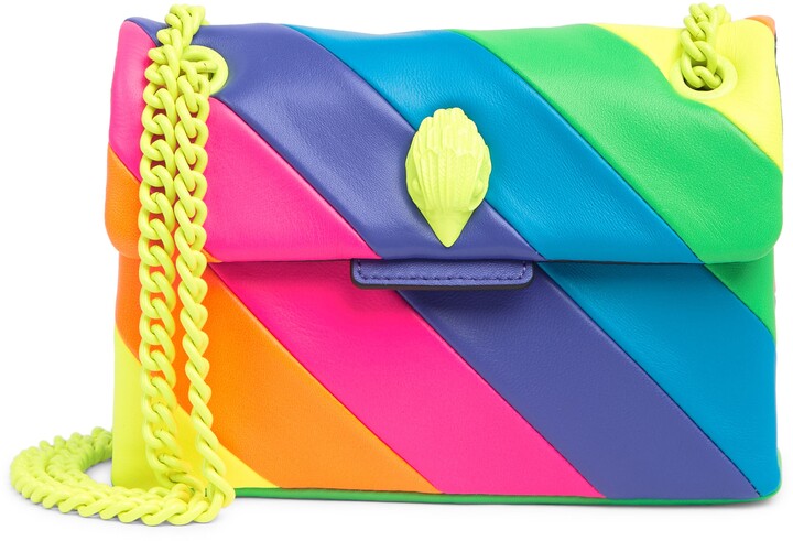 Kurt Geiger Mini Kensington Rainbow Drench Crossbody Bag - ShopStyle