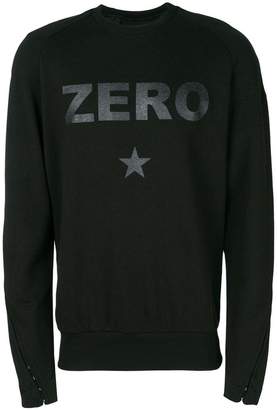 Tom Rebl Zero slogan sweatshirt