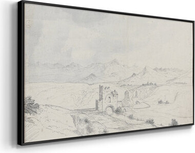 Lark Manor Abstract Series-CMX- Framed Gallery Wrapped Canvas -Ready to Hang