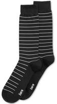 Thumbnail for your product : Bar III Men's Seamless Toe Patterned Fine Line Striped Dress Socks, Created for Macy's