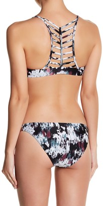 RVCA Floral Fuzz Bralette Bikini Top
