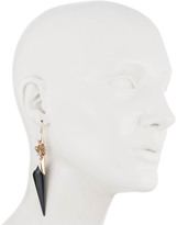 Thumbnail for your product : Alexis Bittar Golden Studded Double Drop Wire Earring