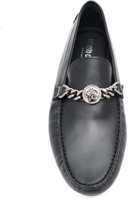 Roberto Cavalli Chain Detail Loafers