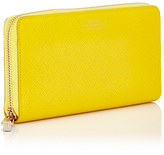 Thumbnail for your product : Smythson Women's Panama Zip-Around Wallet-YELLOW
