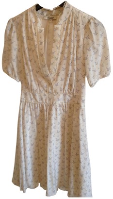 ALICE by Temperley Ecru Silk Dress for Women