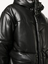 Thumbnail for your product : Nanushka Hide faux-leather puffer jacket