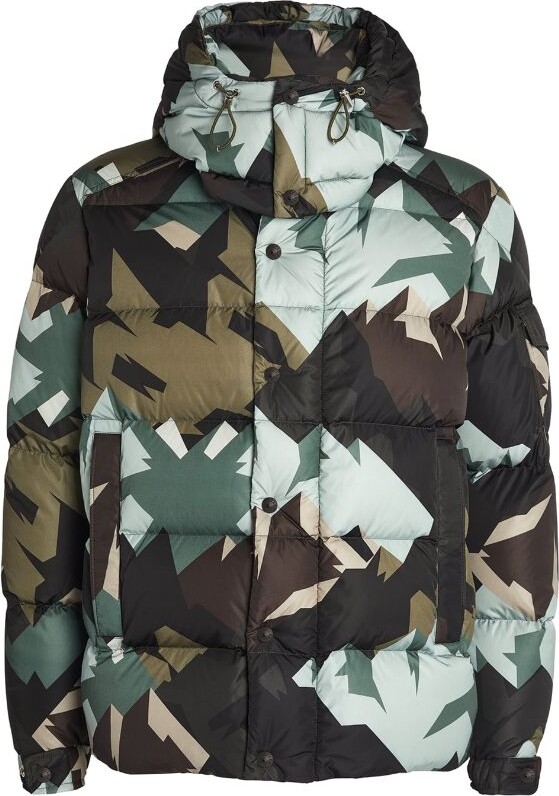 Moncler Camouflage Padded Jacket - ShopStyle Outerwear
