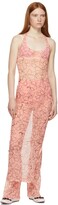Thumbnail for your product : Ichiyo SSENSE Exclusive Pink Tulle Halter Dress