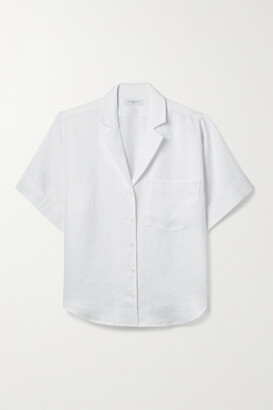 Equipment Celeme Linen Shirt - White