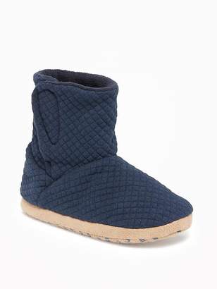 Old Navy Quilted Jersey Booties for Toddler
