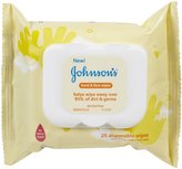 Thumbnail for your product : Johnson & Johnson Baby Hand & Face Wipes - 25 count