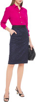 Thumbnail for your product : Paul Smith Embroidered Tulle Pencil Skirt