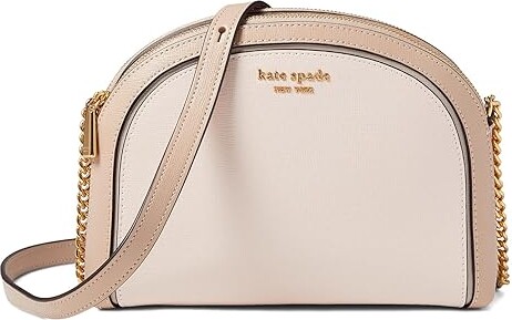 Kate Spade Morgan Color-Blocked Saffiano Leather Double Zip Dome