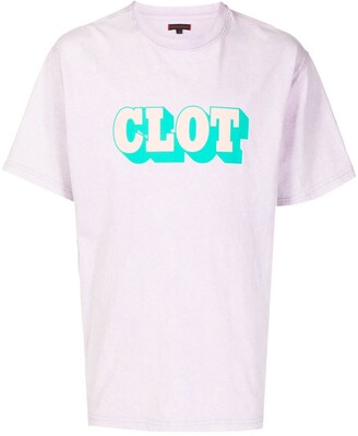 Clot logo-print short-sleeve T-shirt