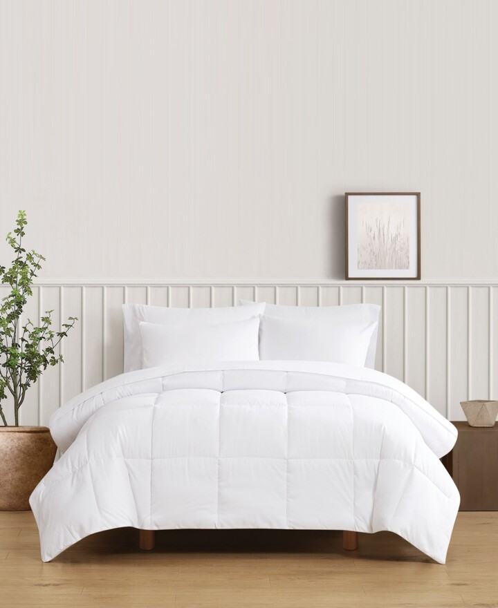 Truly Soft Green Solid 3-Pc. Comforter Set, King