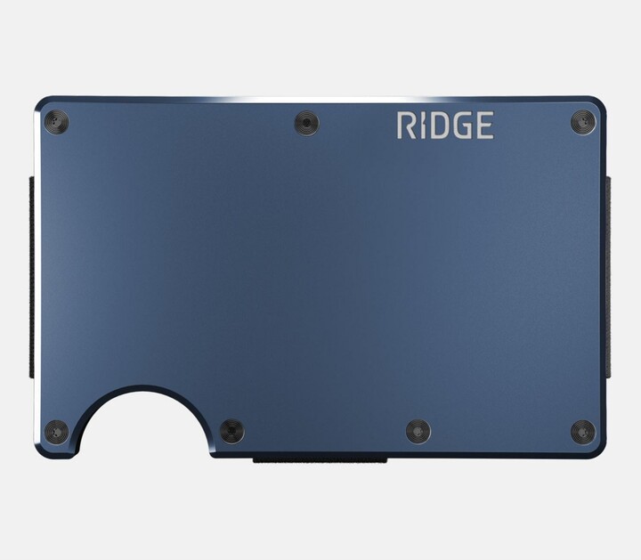 the Ridge Men's Ridge Wallet - Alpine Navy - Cash Strap