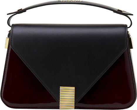 Lanvin Concerto Arpege Patent Leather Bag