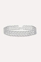 Thumbnail for your product : Kenneth Jay Lane Silver-tone Cubic Zirconia Choker
