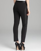 Thumbnail for your product : Elie Tahari Ashley Leggings with Leather Panels