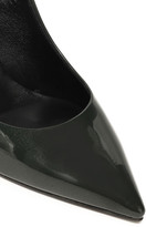 Thumbnail for your product : Casadei Glittered Patent-leather Pumps