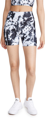 YEAR OF OURS Tie Dye Short Shorts
