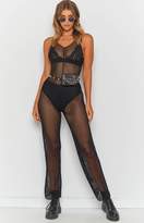 Thumbnail for your product : Bb Exclusive Riot Time Knit Jumpsuit Black